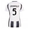 Juventus Manuel Locatelli #5 Hjemmedrakt Kvinner 2024-25 Kortermet